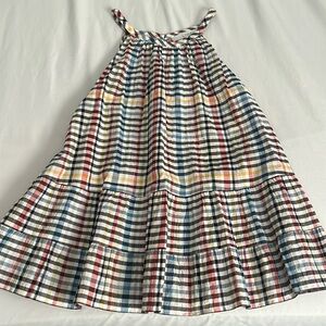 Loft plaid babydoll tank - size M